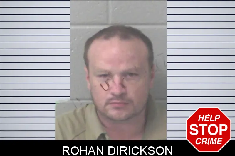 Rohan Dirickson mugshot