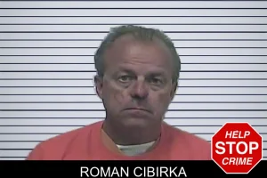 Roman Cibirka mugshot