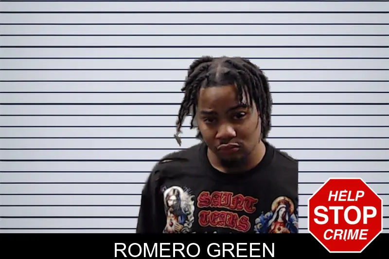 Romero Green mugshot