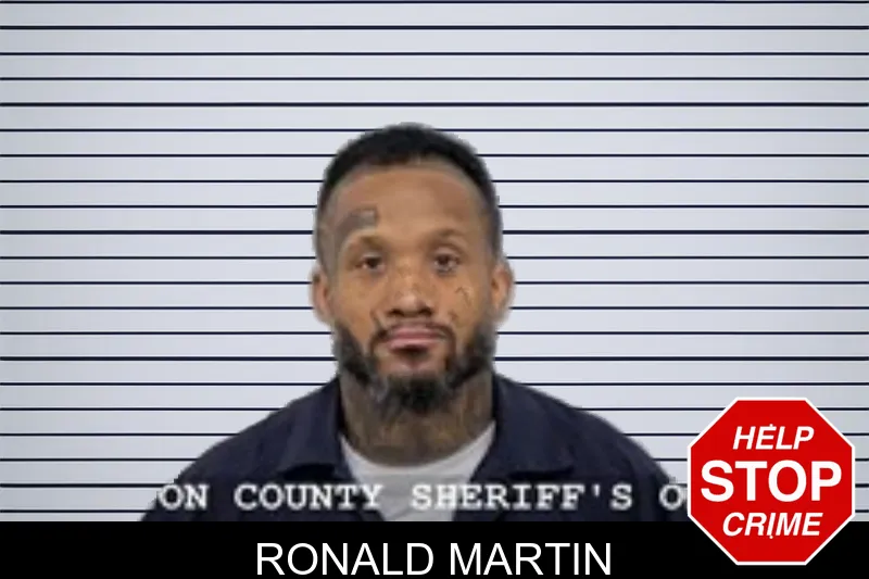 Ronald Martin mugshot