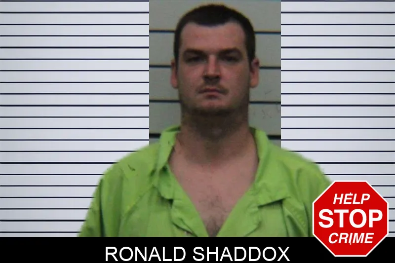 Ronald Shaddox mugshot
