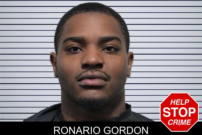 Ronario Gordon mugshot