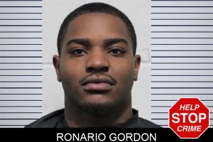 Ronario Gordon mugshot
