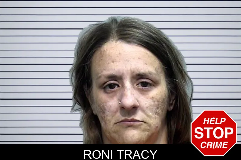 Roni Tracy mugshot