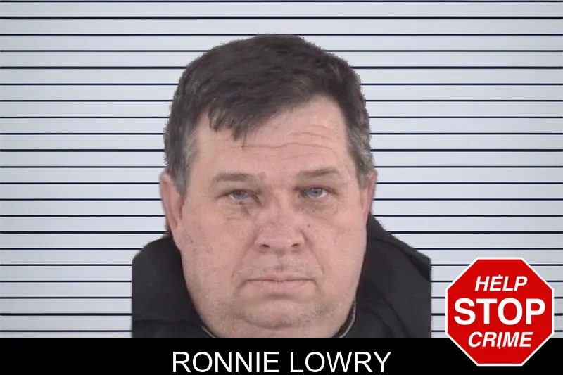 Ronnie Lowry mugshot