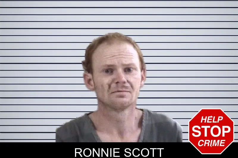 Ronnie Scott mugshot