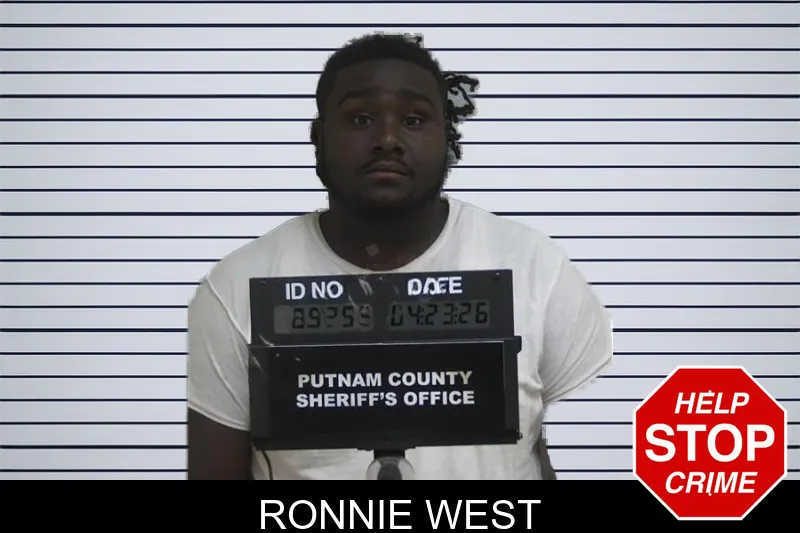 Ronnie West mugshot