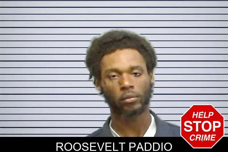 Roosevelt Paddio mugshot