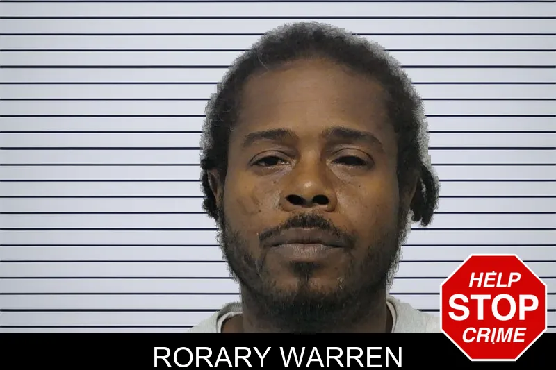 Rorary Warren mugshot