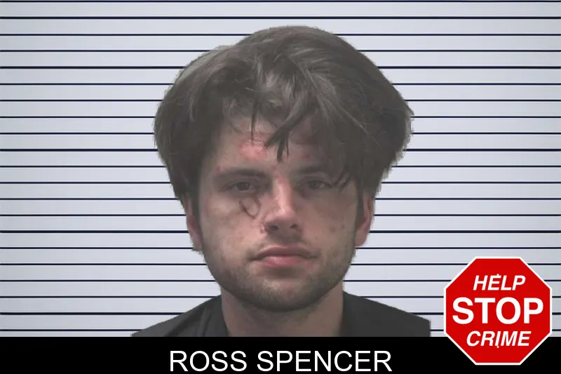 Ross Spencer mugshot