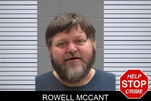 Rowell McCant mugshot