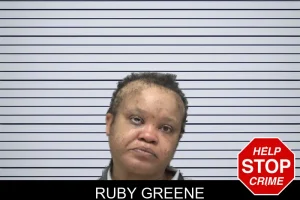 Ruby Greene mugshot