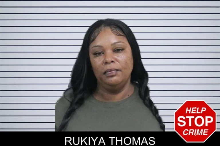 Rukiya Thomas mugshot – Catoosa County , Georgia Rukiya Thomas