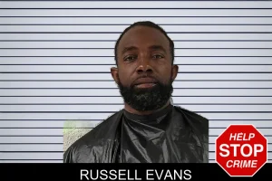 Russell Evans mugshot