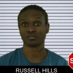 Russell Hills mugshot