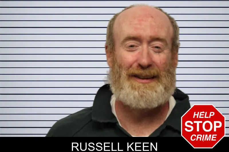 Russell Keen mugshot