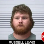 Russell Lewis mugshot