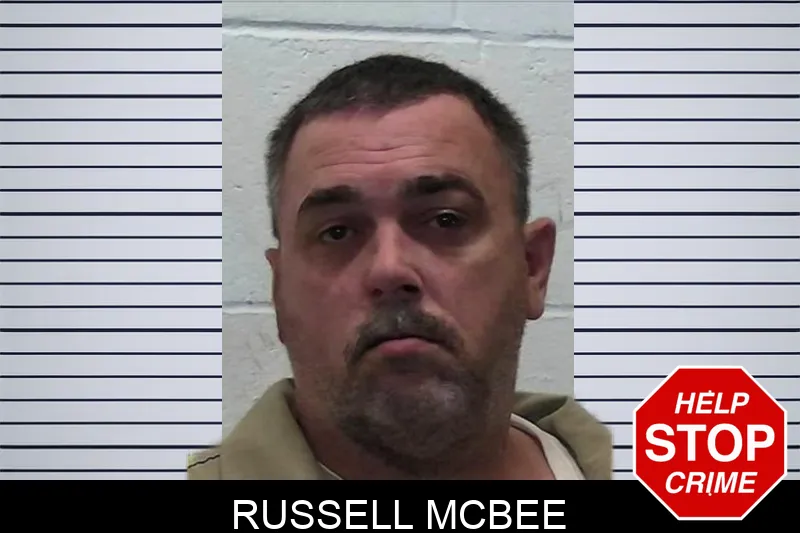 Russell McBee mugshot