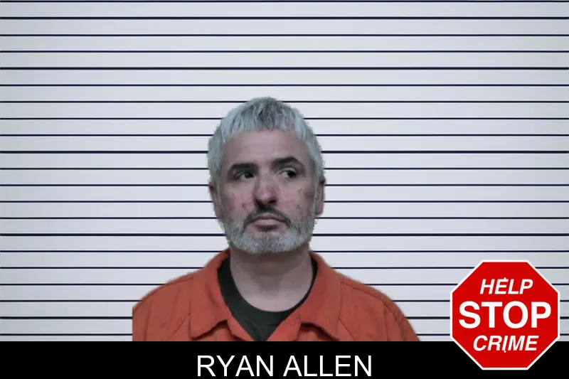 Ryan Allen mugshot