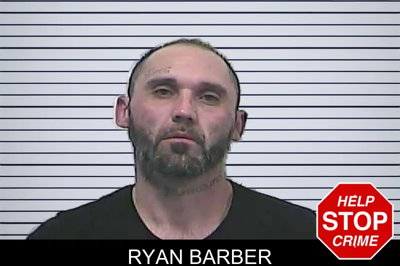 Ryan Barber mugshot