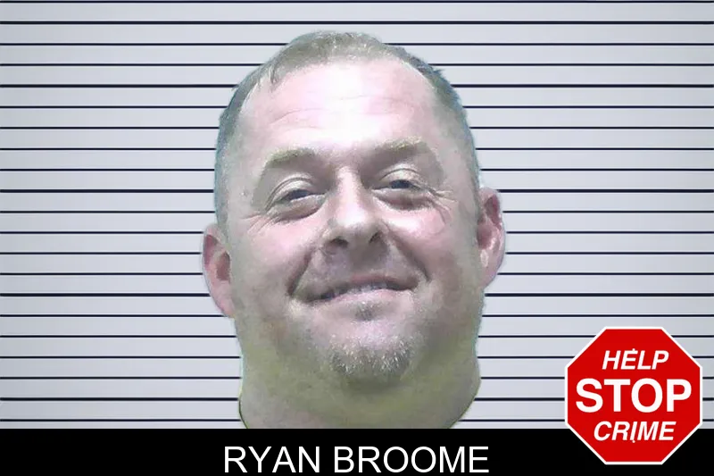 Ryan Broome mugshot