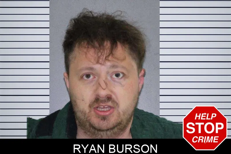 Ryan Burson mugshot