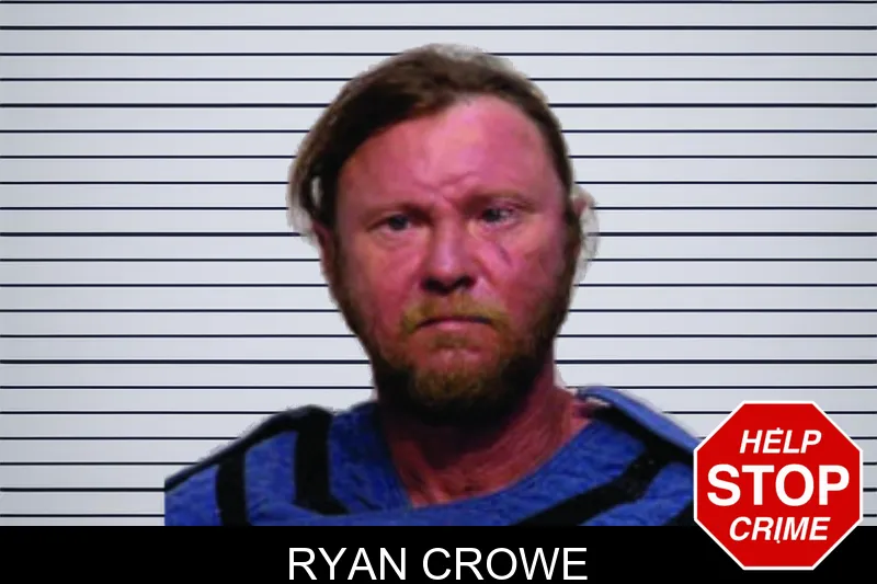 Ryan Crowe mugshot
