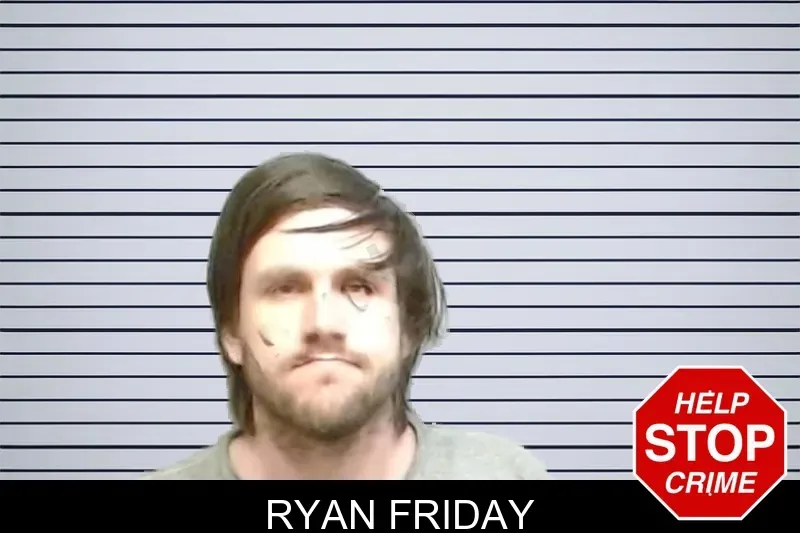 Ryan Friday mugshot