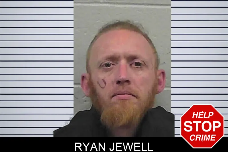 Ryan Jewell mugshot