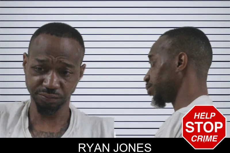 Ryan Jones mugshot