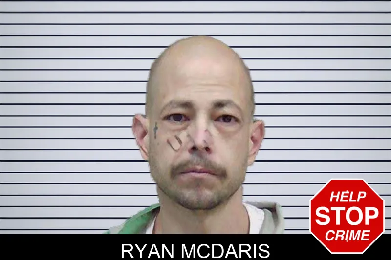 Ryan McDaris mugshot