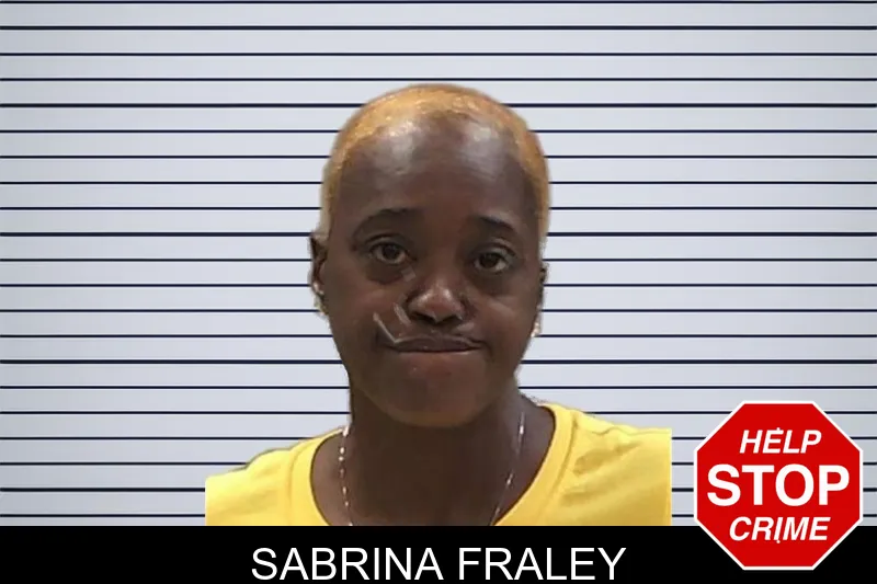 Sabrina Fraley mugshot