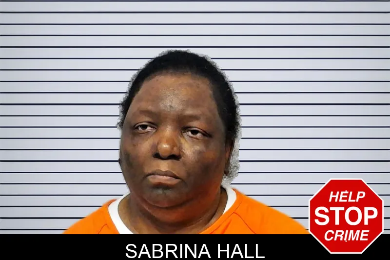 Sabrina Hall mugshot