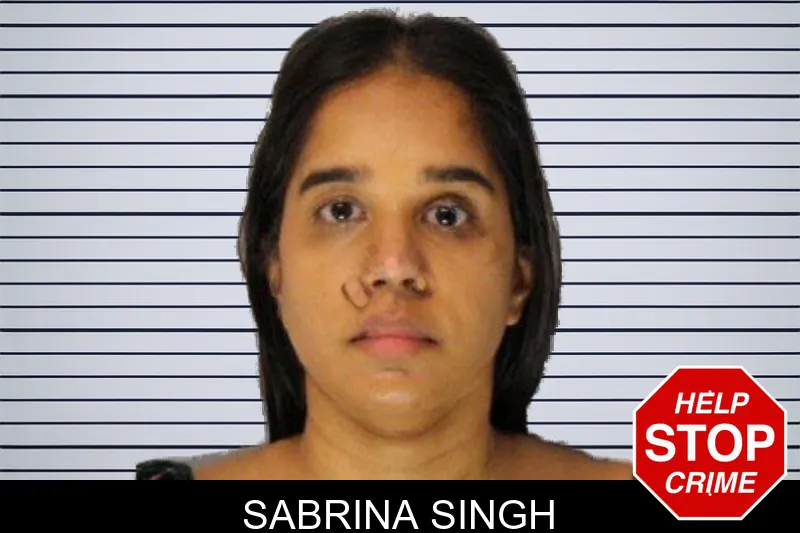 Sabrina Singh mugshot