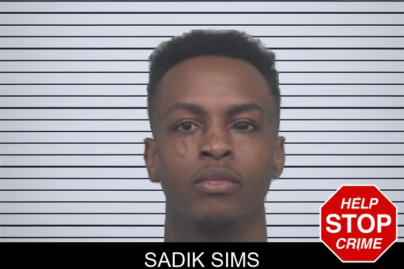 Sadik Sims mugshot