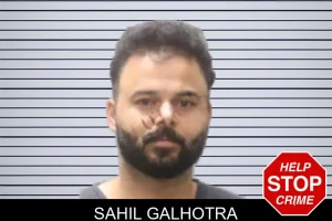Sahil Galhotra mugshot