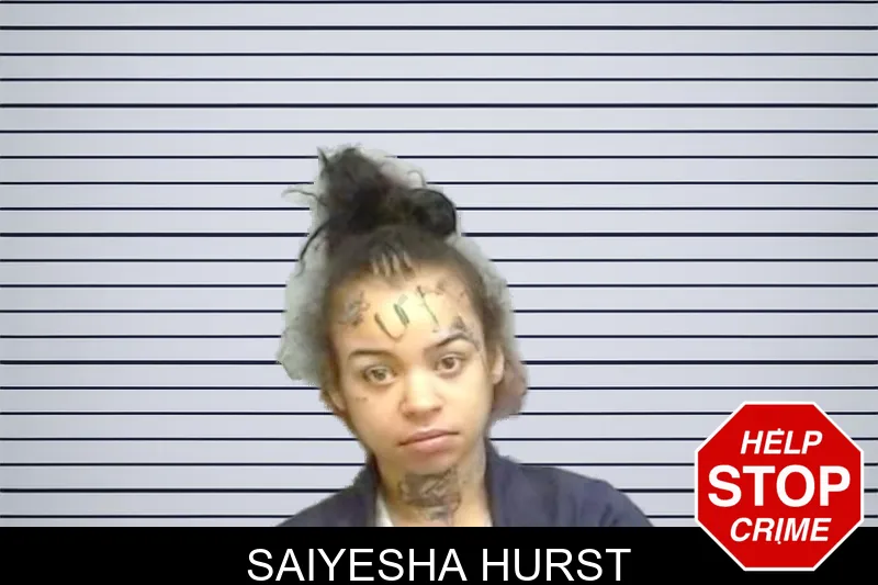 Saiyesha Hurst mugshot
