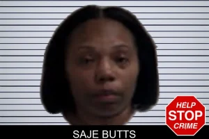 Saje Butts mugshot