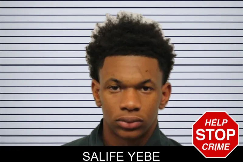 Salife Yebe mugshot