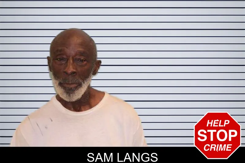 Sam Langs mugshot