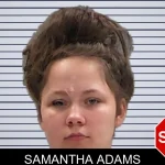 Samantha Adams mugshot