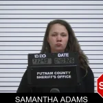 Samantha Adams mugshot – Putnam County , Georgia Samantha Adams mugshot