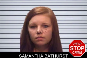 Samantha Bathurst mugshot