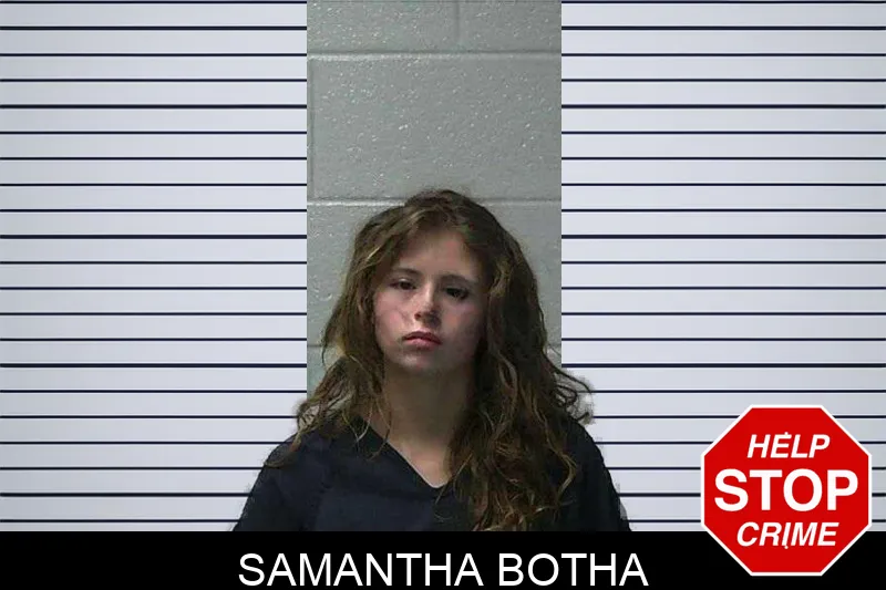Samantha Botha mugshot – Gilmer County , Georgia Samantha Botha mugshot