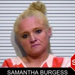 Samantha Burgess mugshot
