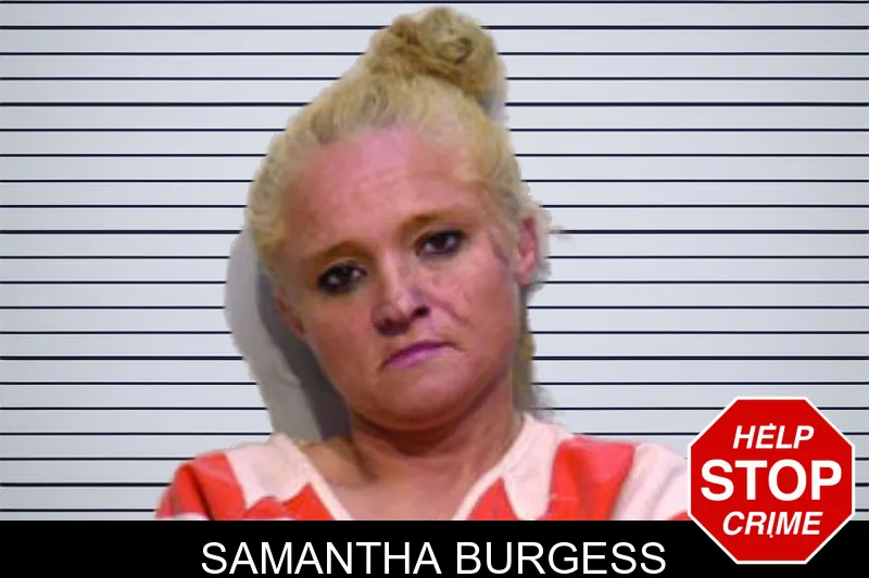 Samantha Burgess mugshot