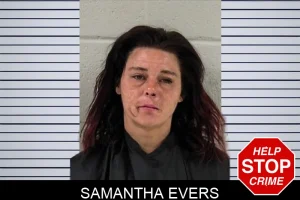 Samantha Evers mugshot