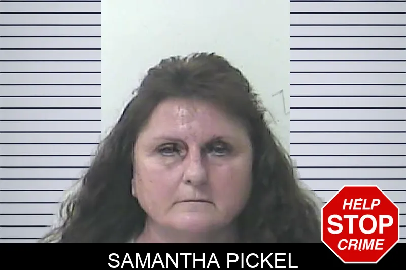 Samantha Pickel mugshot