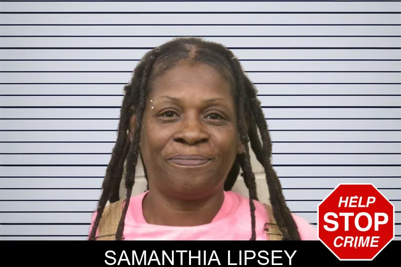 Samanthia Lipsey mugshot