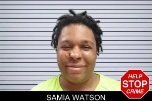 Samia Watson mugshot